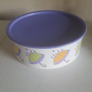 Tupperware Short Cookie Canister